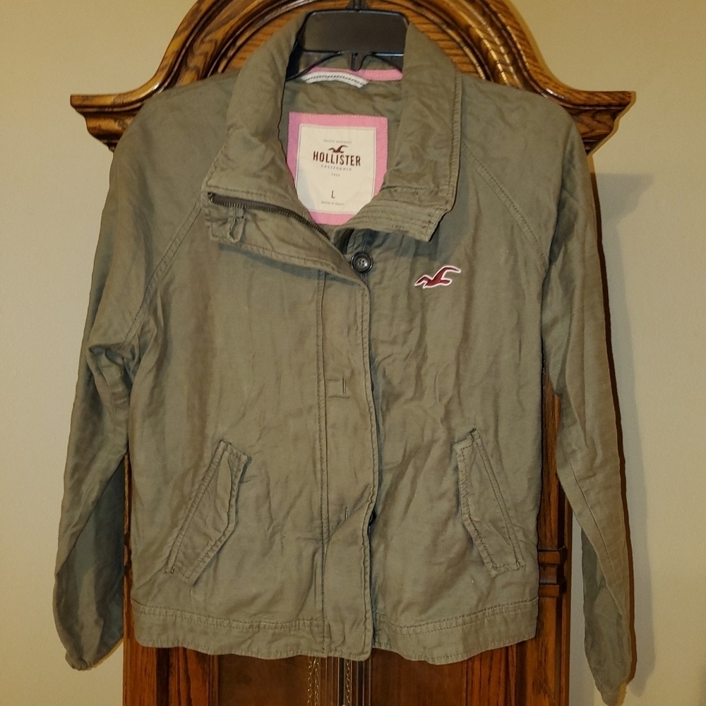 Hollister Women's Army Jacket - Picture 2 of 6
